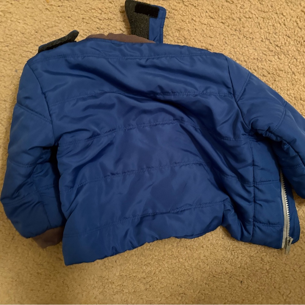 Cozy Kids Blue Puffer Jacket - Picture 3 of 3